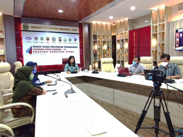 Dinas Kominfo Provsu Mengadakan Rapat Koordinasi dalam Rangka Peningkatan Nilai Indeks Sistem Pemerintahan Berbasis Elektronik Provinsi Sumatera Utara